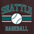 thumbnail image 6 of Wild Bobby City of Seattle Baseball Fantasy Fan Sports Unisex Hoodie Sweatshirt, Brown, X-Large, 6 of 6