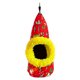 thumbnail image 2 of Huevo de nido para aves con material de algodón grueso para pájaros pequeños, diseño colgante para loros, pinzones, canarios, calidez invernal y refugio acogedor, 2 of 8