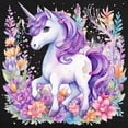 thumbnail image 3 of CafePress - Adorable Floral Unicorn T Shirt - Womens Tri-blend T-Shirt, 3 of 4