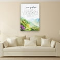 thumbnail image 4 of Bible Verse Canvas Wall Art Nature Landscape Poster Proverbs 24 3-4 Vertical Picture Hanging Canvas Artwork Unframed 24×36 in, 4 of 5