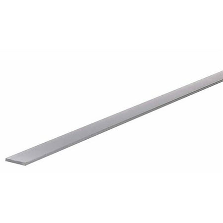 - 1-.50in. X .13in. X 72in. Anodized Aluminum Flat Bar - Pack of 5