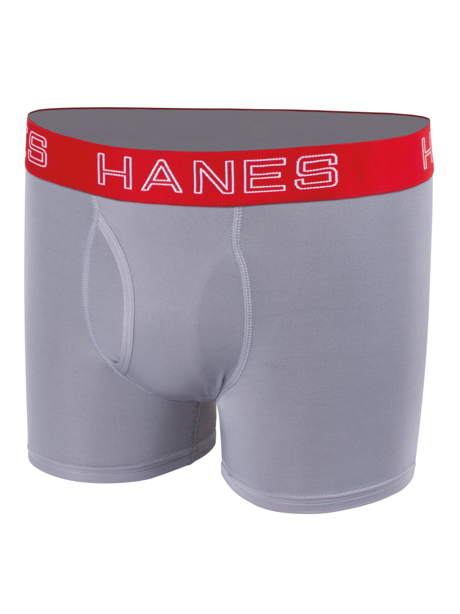 Hanes Boys' Underwear, X-Temp Stretch Boxer Briefs 5+2 Bonus Pack, Sizes S-XL
