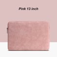thumbnail image 4 of Laptop Sleeve Leather Waterproof Notebook Bag Zipper Shock-Proof Computer Case, , 13 Inches-Pu-15, 4 of 8