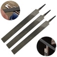 thumbnail image 1 of MYG 3pcs 6inch 150mm Flat Files Set Without Handle Steel Files Grinding Polishing, 1 of 9