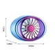 thumbnail image 3 of Ventilador de coche ajustable 360° con 3 velocidades y luces LED de colores | Ventilador silencioso con alimentación USB para coche y hogar | Ventilador multifunción con clip y 5 aspas, 3 of 9