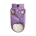 thumbnail image 4 of Button Winter Dog Vest With Integrated Keep Warm Fleece Back Zipper For Small Medium Dog, 4 of 5