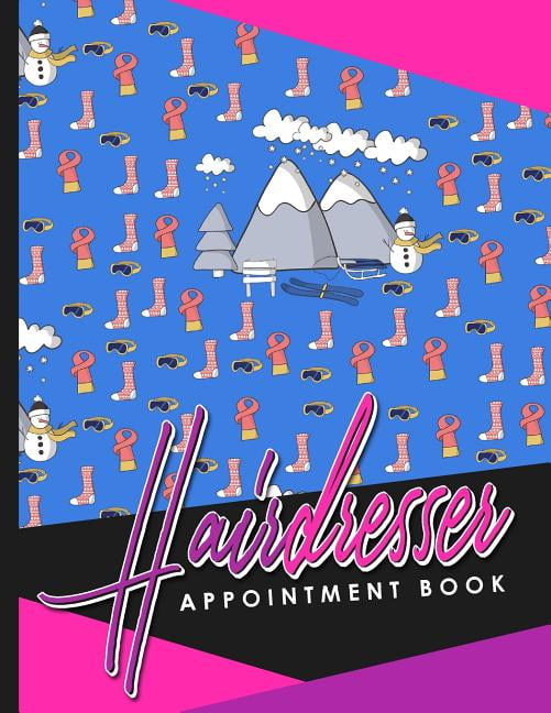 Hairdresser Appointment Book 2 Columns Appointment Notepad, Blank
