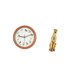 thumbnail image 5 of Reloj de pared,Reloj de pared con pájaro cantor Relojes de pared con pájaros,Relojes de pájaros con sonido Reloj decorativo que canta,Figura de guepardo,Figura de guepardo dorado,adorno de, 5 of 8
