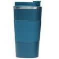 thumbnail image 1 of Taza de viaje de café con aislamiento al vacío de acero inoxidable para bebidas heladas y bebidas calientes, vasos de viaje de doble pared con tapa a prueba de derrames, regalo para el automóvil para, 1 of 4
