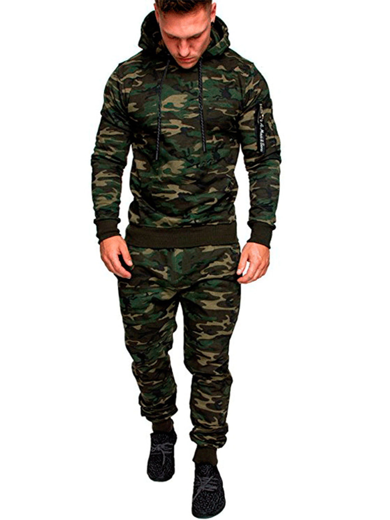 Camo tracksuit sales men