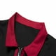 thumbnail image 4 of pstuiky Camisas casuales de manga corta para hombre, Camisa deportiva de manga corta con solapa y cremallera a rayas para hombre camisas casuales para hombre s, 4 of 7