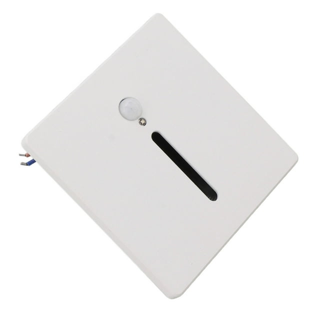 Luz De Escalera Interior, Sensor De Movimiento De Anochecer A Amanecer Luz De Paso LED 110-240V Sensor De Movimiento Para Armario