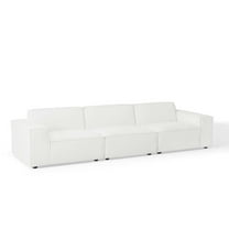 Modway Restore 3-Piece Sectional Sofa in White