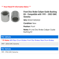 thumbnail image 2 of Front Disc Brake Caliper Guide Bushing Kit - Compatible with 1991 - 2003 GMC Sonoma - Raybestos, 2 of 2