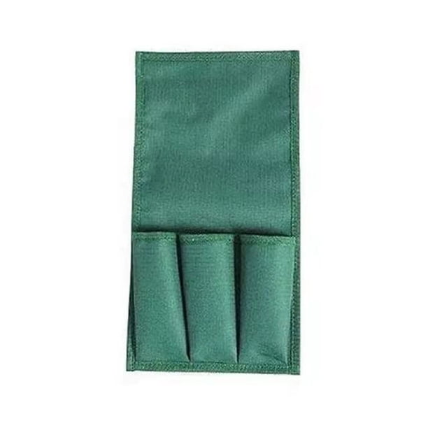 Taburete para arrodillarse con bolsillos laterales, bolsa de almacenamiento de herramientas de jardín, bolsa de herramientas para asiento, bolsa de mano para jardinería, almacenamiento de ja