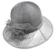 thumbnail image 1 of Sombreros de moda para mujer, sombrero de pescador con estampado, ventilado, de organza, con flores y protector solar, de poliéster., 1 of 2