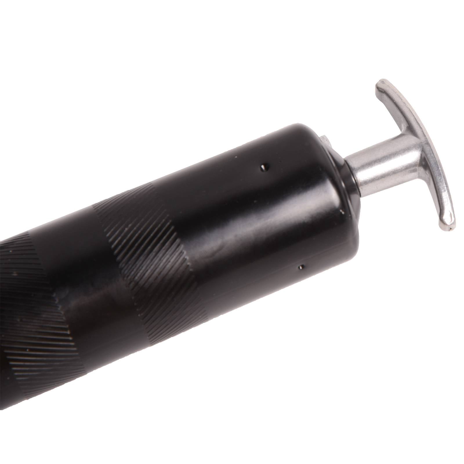 Dawot Hand Grease Gun 3500 PSI Pistol Grip Grease Gun Set 3oz Load Greasegun with 15" Spring Flexible Hose, Sharp Type Nozzle, Extension Rigid Pipe