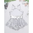 thumbnail image 7 of TiaoBug Kids Girls Sequined Jazz Dance Leotard Short Dress #6-16 Years, 7 of 7