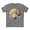 Athletic Heather, variant on Fan shirt, Shirt with Fan, Tee Shirt with Antique Fan