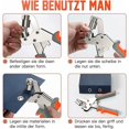 thumbnail image 4 of Kit d'Outils à Illets Portable, Presse Manuelle avec Illets en Métal de Haute Pureté, Design Léger, Poignée Ergonomique, et Applications Polyvalentes, 4 of 5