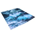 thumbnail image 4 of Mampara de baño de 180 x 200 cm con anillas para colgar, decoración moderna para el baño del hogar, cortina de ducha revolucionaria, 4 of 8