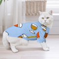 ANYWAY.GO Breathable elastic clothing pet TShirt Design Panda Greeting
