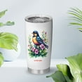 thumbnail image 6 of Robin Lover Travel Tumbler 20oz With Lid, Straw & Handle - Stainless Steel Custom Mug For Women And Girls - Personalized Bird Gift Idea EfIpsZ, 6 of 6