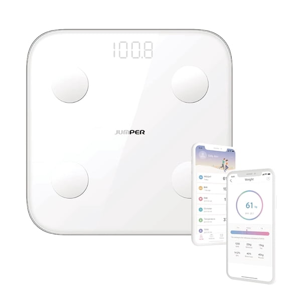 Báscula con bluetooth e indicador de índice de masa corporal Jumper Báscula Jumper JPD-BFS200D