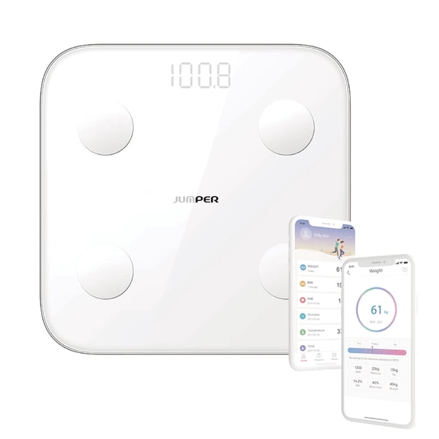 Báscula con bluetooth e indicador de índice de masa corporal Jumper Báscula Jumper JPD-BFS200D