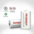 thumbnail image 7 of Tenergy Centura Lite D Size Batteries, 1.2V 3000mAh NiMH D Rechargeable Batteries, 48 Pack, 7 of 7