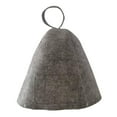 thumbnail image 4 of Sombrero de Sauna de Fieltro Perfecl Gris, 4 of 5
