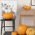 thumbnail image 5 of Thanksgiving Pumpkins Chair Covers Set of 8 Fall Leaves Flowers Chair Back Covers Stretch Removable Washable Slipcovers Protector for Dining Room Kitchen Party Decor, 5 of 5
