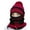 Red, variant on Cyiecw Winter Warm Knitted Beanie Hat Scarf and Mask Set  for Women Beige