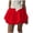 RD2, variant on Women's Sexy Solid Ruffle Mini Skirt Flirty Skater - Casual High Waist Short Party Skirt