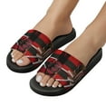 thumbnail image 5 of Horror Freddy Krueger Shower Slippers for Women & Men Non-Slip House Shoes Slide Sandals for Bathroom Home Beach Travel Dorm, 5 of 8