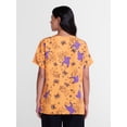 thumbnail image 3 of Scooby-Doo Women's Halloween Scrub Top with Short Sleeves, Sizes S-XXXL, 3 of 5