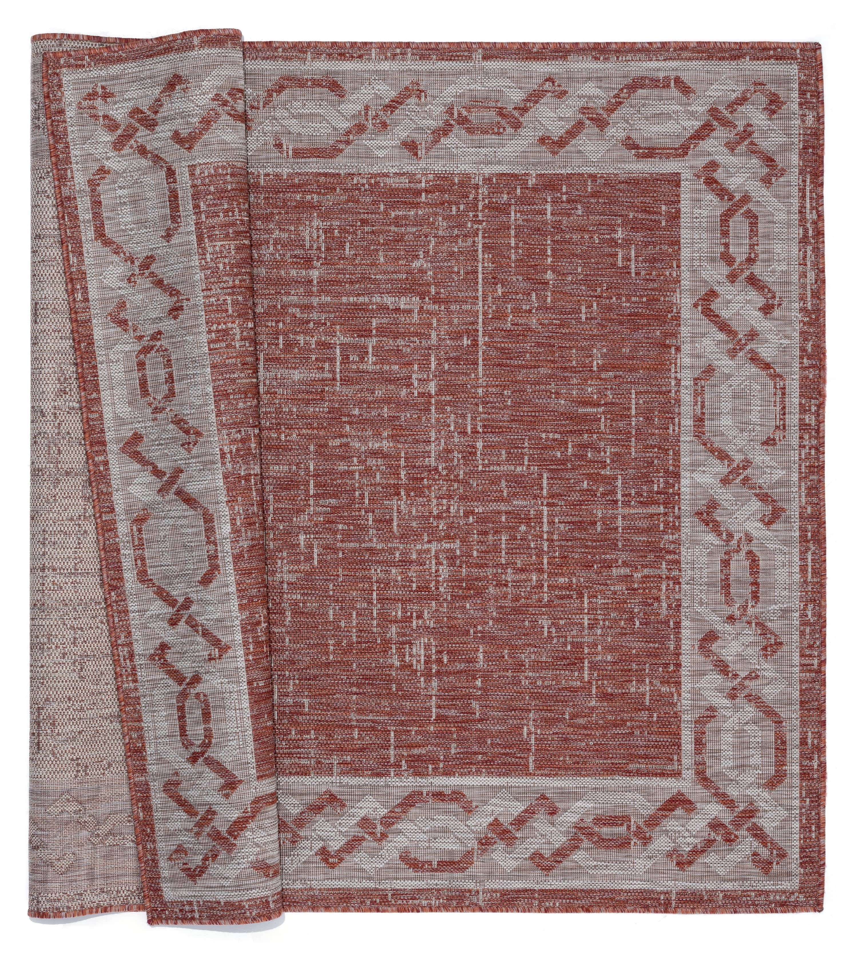 United Weavers Mali Parmalee Traditional Border Area Rug, Red, 7'10" x 10'6"