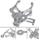 thumbnail image 2 of Abrazadera de pinza mecánica aleación de aluminio de pata manipuladora para Robot (plata) shamjiam Pata de brazo mecánico, 2 of 8