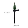 thumbnail image 3 of MXTPOV Christmas Tree Solar Lights, Stake Lights Waterproof Christmas Decorations, Solar Lights Outdoor Xmas Tree Decor for Pathway Lawn Patio Home Decor, 17.7 inch, 3 of 6