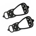 thumbnail image 4 of Toystoory 1 par de tacos para zapatos con agarre para nieve, botas antideslizantes, picos de tracción para hielo, para exteriores, nieve, Escalada L(40-44), 4 of 6