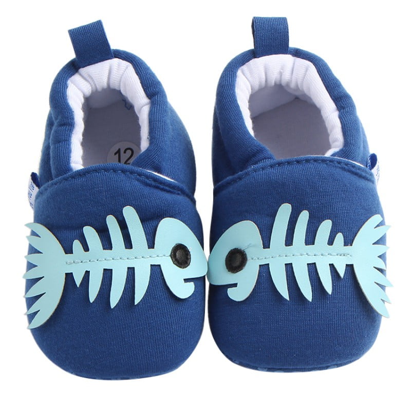 Newborn Baby Soft Toddler  Anti-Slip Cartoon Socks Slipper Home Crib Shoes Boots 