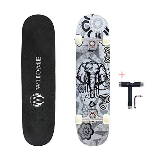WHOME Pro Skateboard Complete for Adult Youth Kid and Beginner - 31