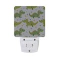 thumbnail image 2 of Cute Crocodile Animals Night Light 2 Pack LED Nightlight Plug into Wall Dusk to Dawn Sensor Soft White, 2 of 7