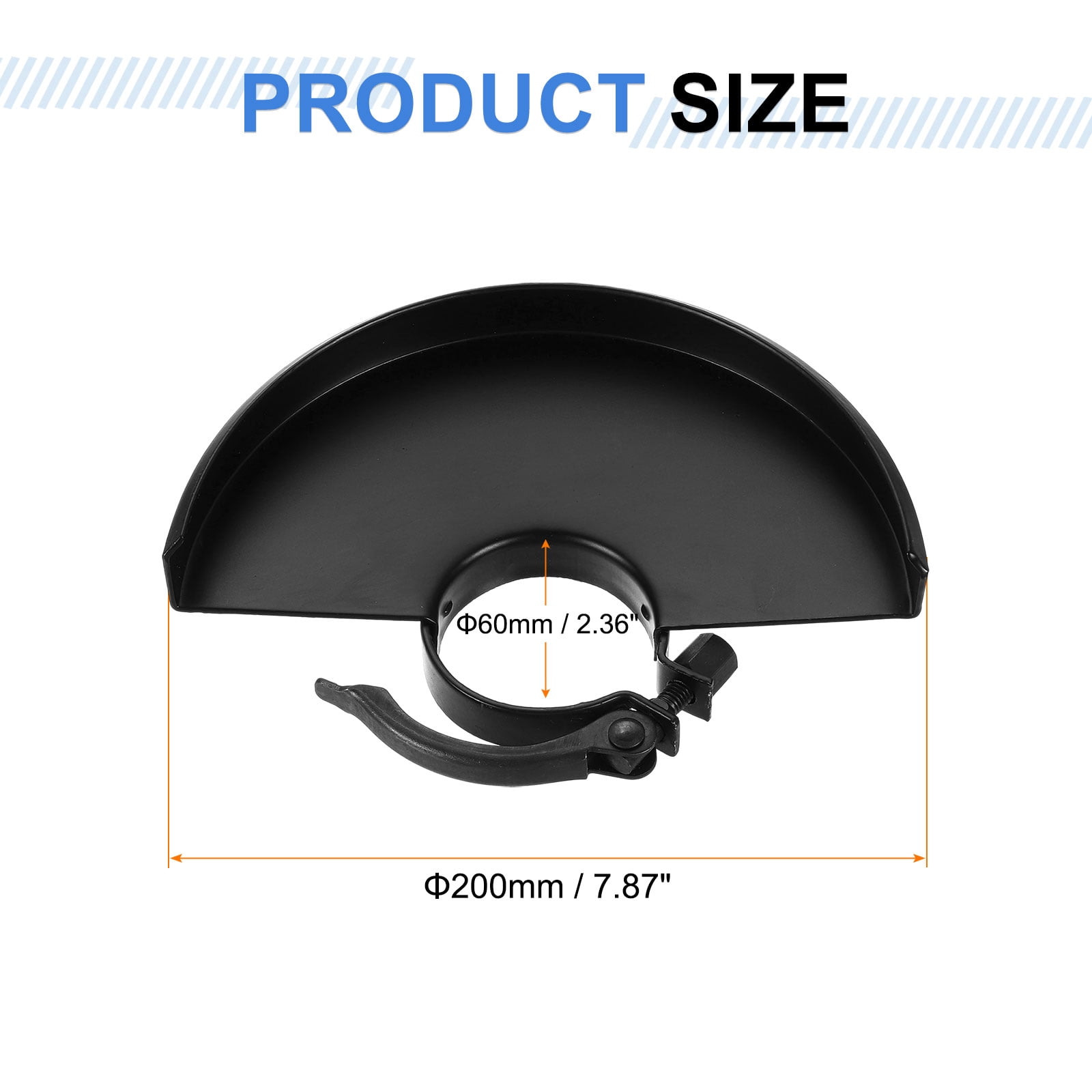 Uxcell 2pcs Grinder Guard 7" 200mm Dia Metal Adjustable Angle Grinder Protector Cover