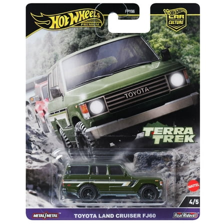 Hot Wheels Premium Car Culture 2024 Terra Trek 4/5 - Toyota Land Cruiser FJ60
