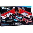 thumbnail image 4 of Zuru 36280 X-Shot Laser360 Double Laser Blaster Pack (2 Laser Blasters, 2 Goggles), 4 of 7