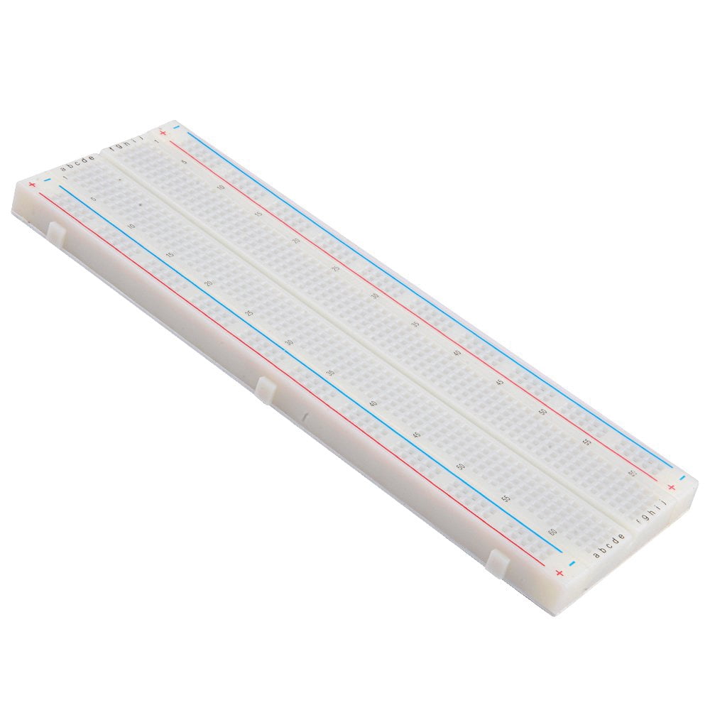 Tektrum Solderless 830 Tie-Points Experiment Plug-in Breadboard Kit with Jumper Wires, Power Module, AC Wall Adapter for Proto-Typing Circuit/Arduino/Raspberry Pi