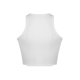 thumbnail image 5 of Lucakuins Mujeres Casual Crop Tops, Cartoon Car Letter Impreso Slim Fit Sin Mangas Chaleco Acanalado, 5 of 9