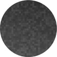 thumbnail image 1 of Ahgly Company Machine Washable Indoor Square Transitional Charcoal Black Area Rugs, 3' Square, 1 of 7