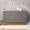 Gray, variant on Grey 53.5" Wide Dresser for Bedroom, Modern 7 Drawer Triple Dresser with Gold Accents, Long Storage Organizer for TV Stand & Closet, Large Chest of Drawers for Living Room, Hallway, Entryway